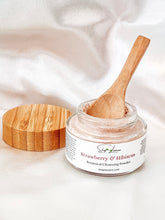 Load image into Gallery viewer, Strawberry & Hibiscus Facial Cleansing Powder