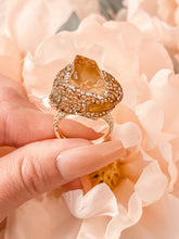 Load image into Gallery viewer, Citrine Natural Stone Ring
