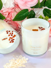 Load image into Gallery viewer, Ebony Orchid Gemstone Candle
