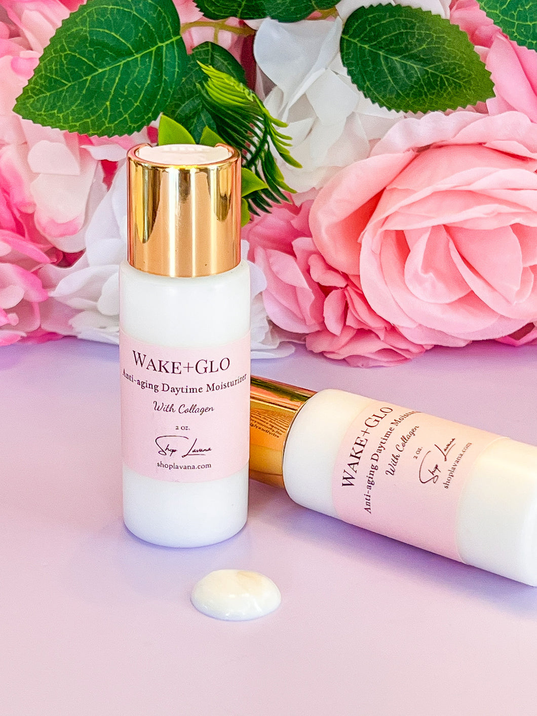 Wake + Glo Anti-aging Day Cream Moisturizer